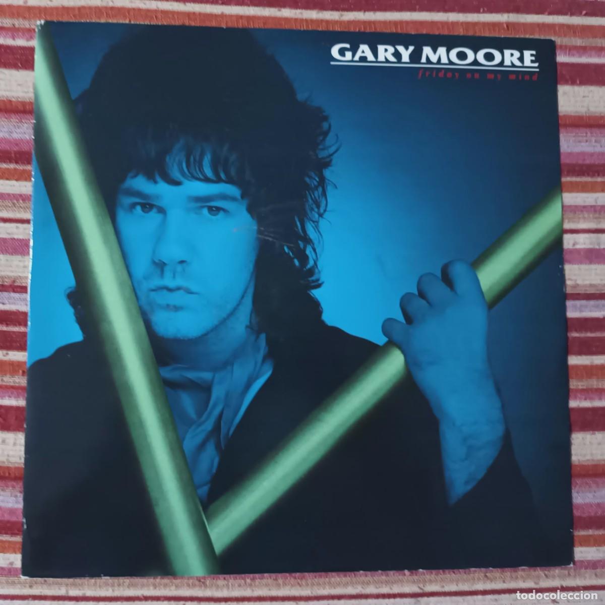 Discos de vinilo: GARY MOORE - FRIDAY ON MY MIND - MAXI - Foto 1