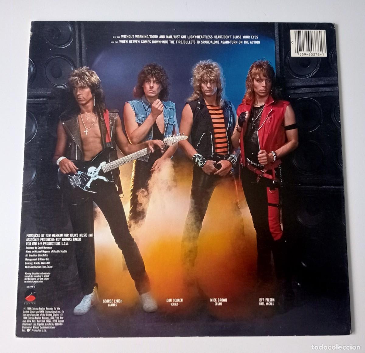 Discos de vinilo: LP DOKKEN - TOOTH AND NAIL - Foto 2