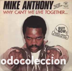 Discos de vinilo: Mike Anthony &lrm;&ndash; Why Cant We Live Together - Foto 1
