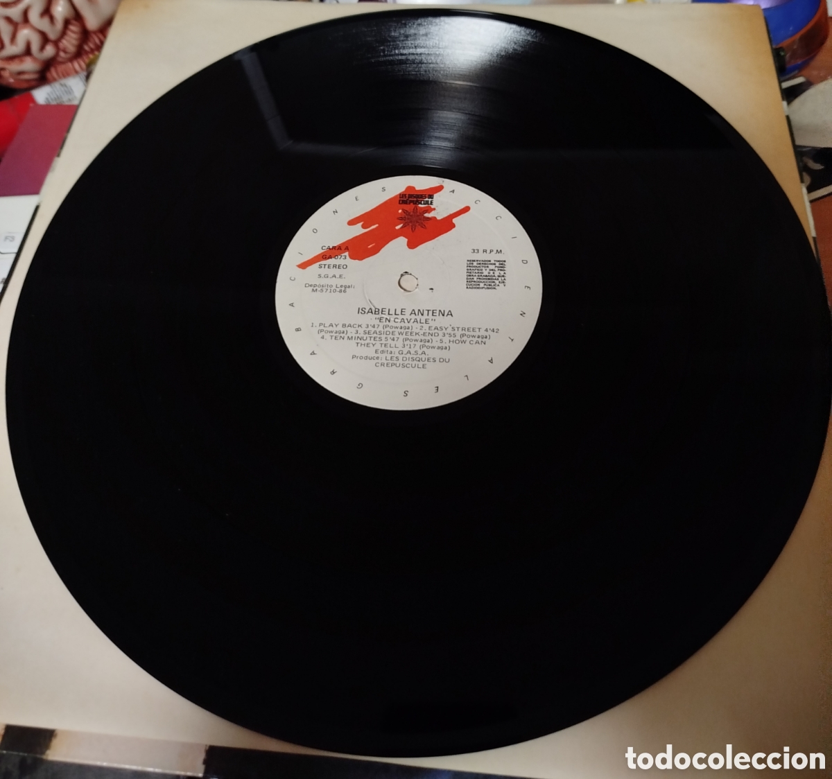 Discos de vinilo: Isabelle Antena - En Cavale - Foto 2