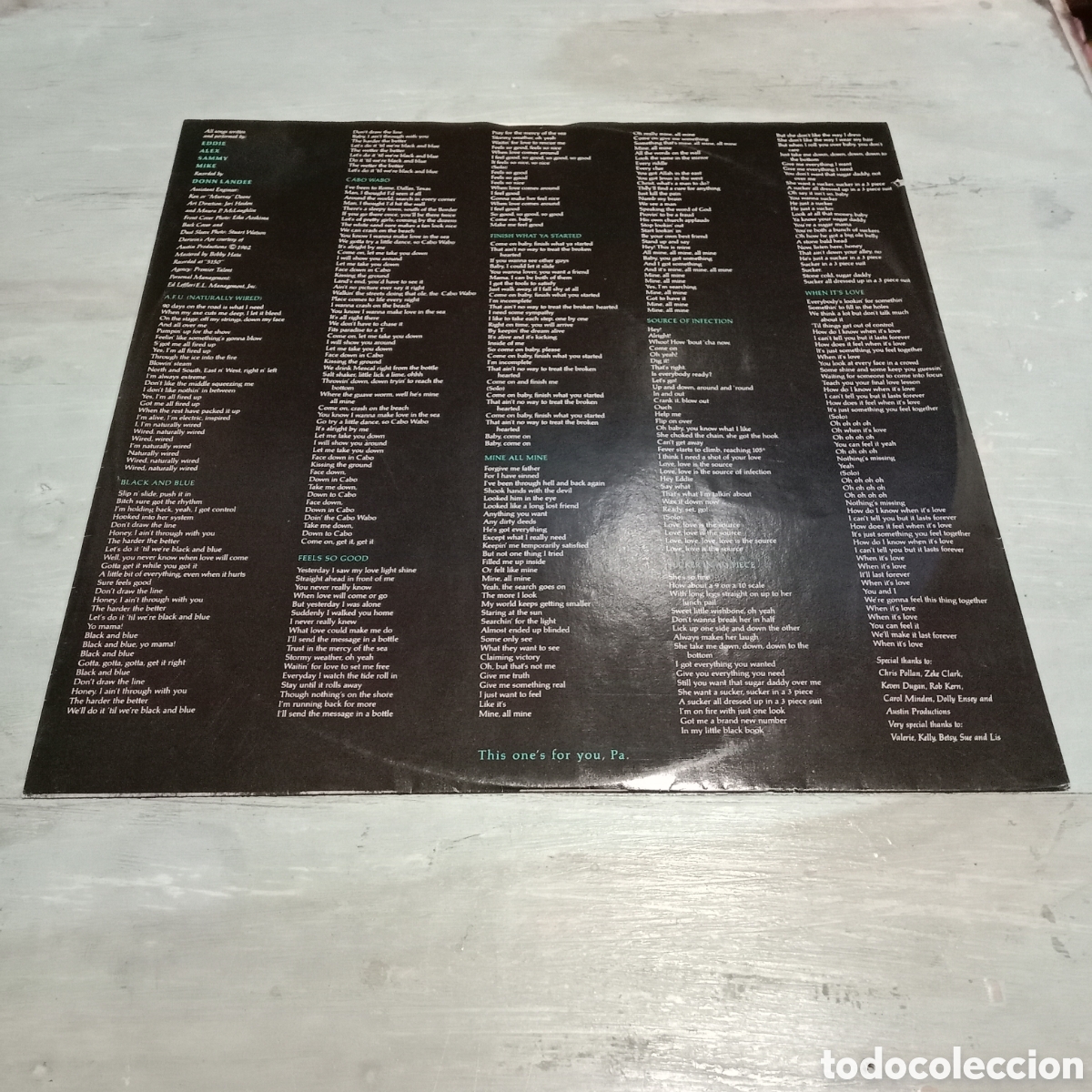 Discos de vinilo: VAN HALEN - OU812 - LP - Foto 5