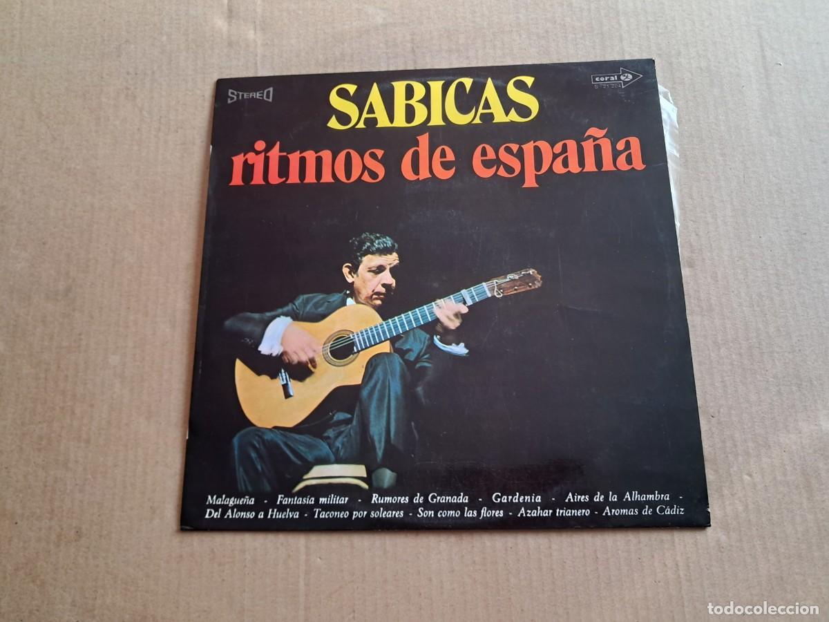 Discos de vinilo: SABICAS - RITMOS DE ESPA&Ntilde;A LP 1970 - Foto 1
