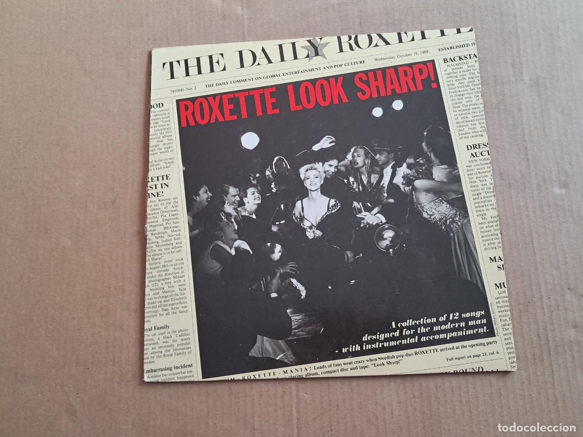 Discos de vinilo: ROXETTE - LOOK SHARP ! LP 1988 EDICION ESPA&Ntilde;OLA - Foto 1
