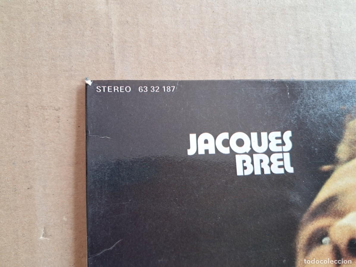 Discos de vinilo: JACQUES BREL - DISCO DE ORO LP 1976 EDICION ESPA&Ntilde;OLA - Foto 3