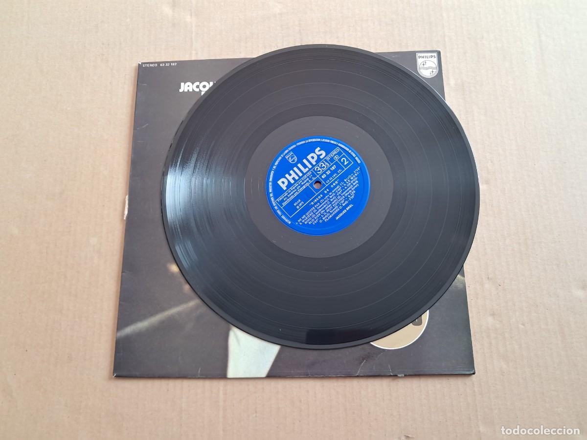 Discos de vinilo: JACQUES BREL - DISCO DE ORO LP 1976 EDICION ESPA&Ntilde;OLA - Foto 4