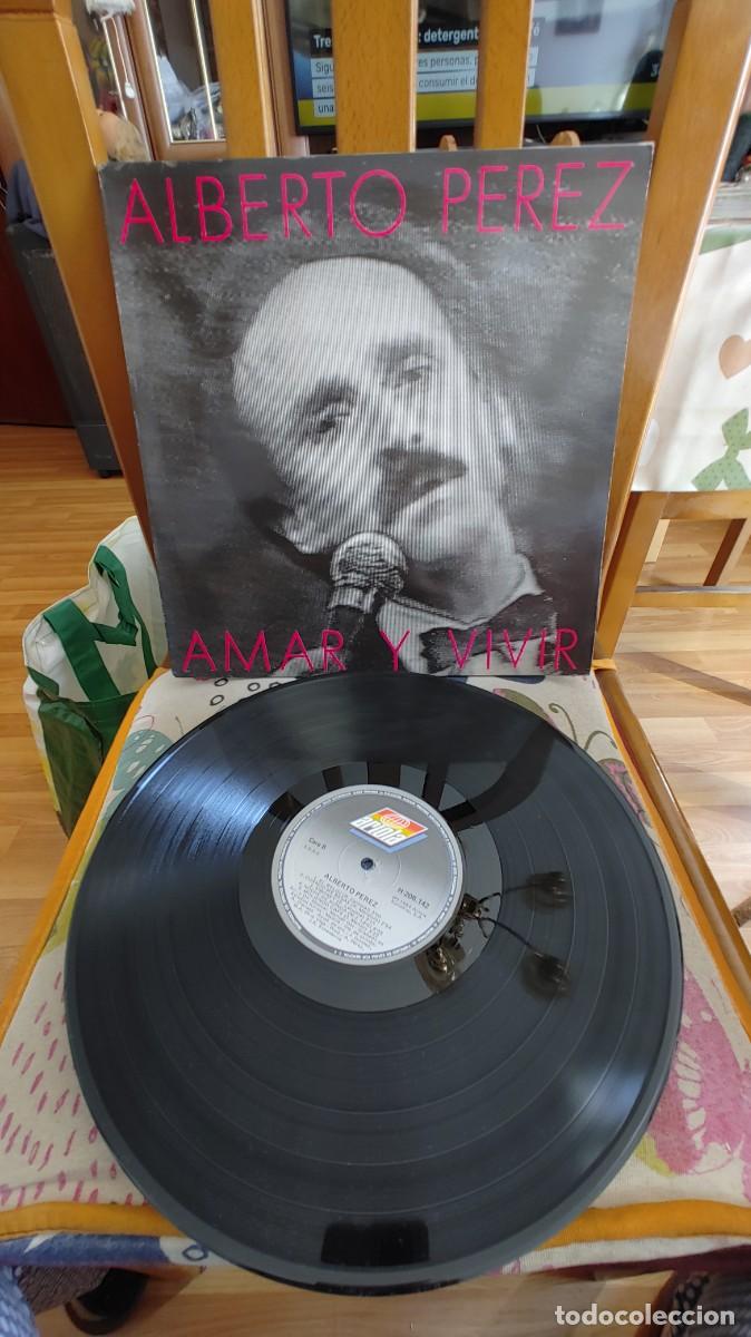Discos de vinilo: ALBERTO PEREZ-LP AMAR Y VIVIR-NUEVO - Foto 1