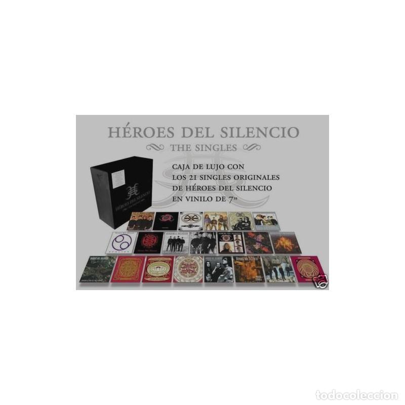 Discos de vinilo: H&eacute;roes Del Silencio - The Singles - Foto 1