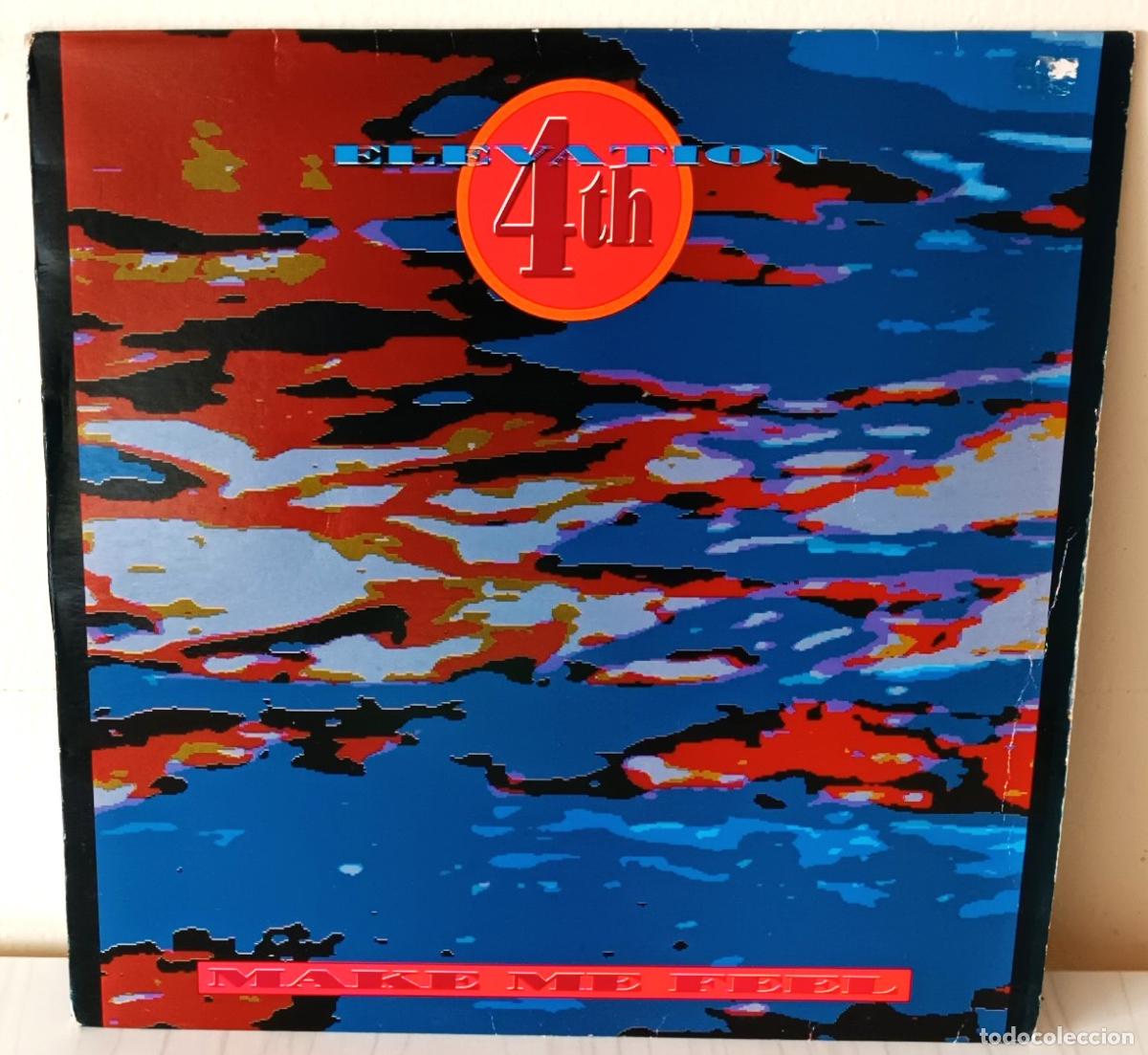 Discos de vinilo: ELEVATION 4TH - MAKE ME FEEL MAXI EDIC. BELGA - 1991 - Foto 1