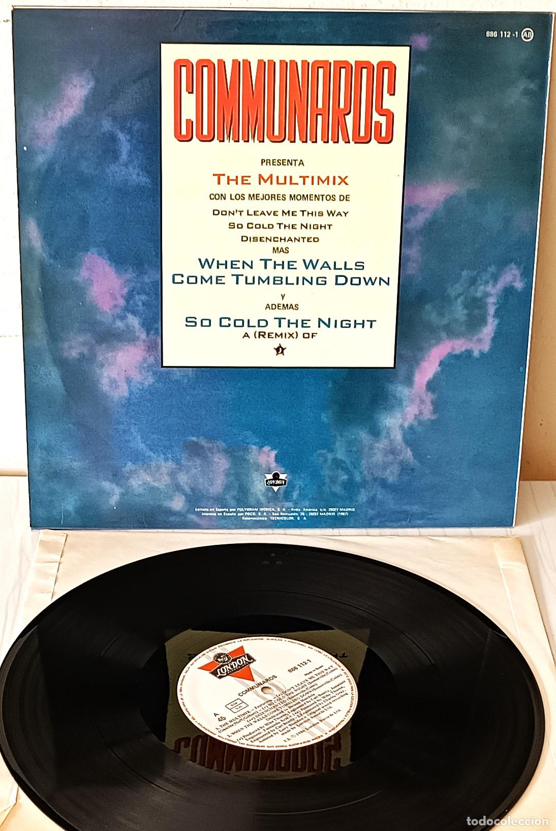 Discos de vinilo: COMMUNARDS - THE MULTIMIX MAXI LONDON - 1986 - Foto 2