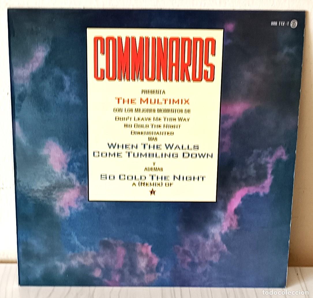 Discos de vinilo: COMMUNARDS - THE MULTIMIX MAXI LONDON - 1986 - Foto 1