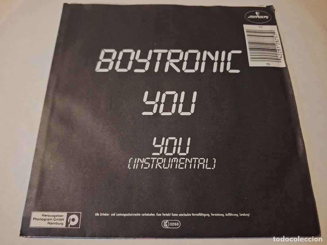 Discos de vinilo: BOYTRONIC - YOU 7&rdquo; SINGLE MERCURY 1983 - SYNTH POP - Foto 2