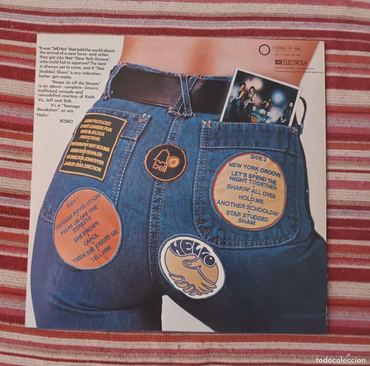 Discos de vinilo: HELLO - KEEPS US OFF THE STRE - LPETS - Foto 2