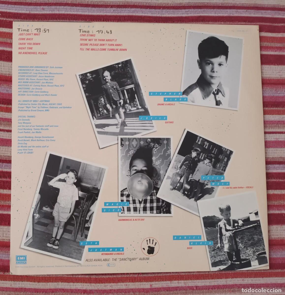 Discos de vinilo: J. GEILS BAND - LOVE STINKS - LP - Foto 2