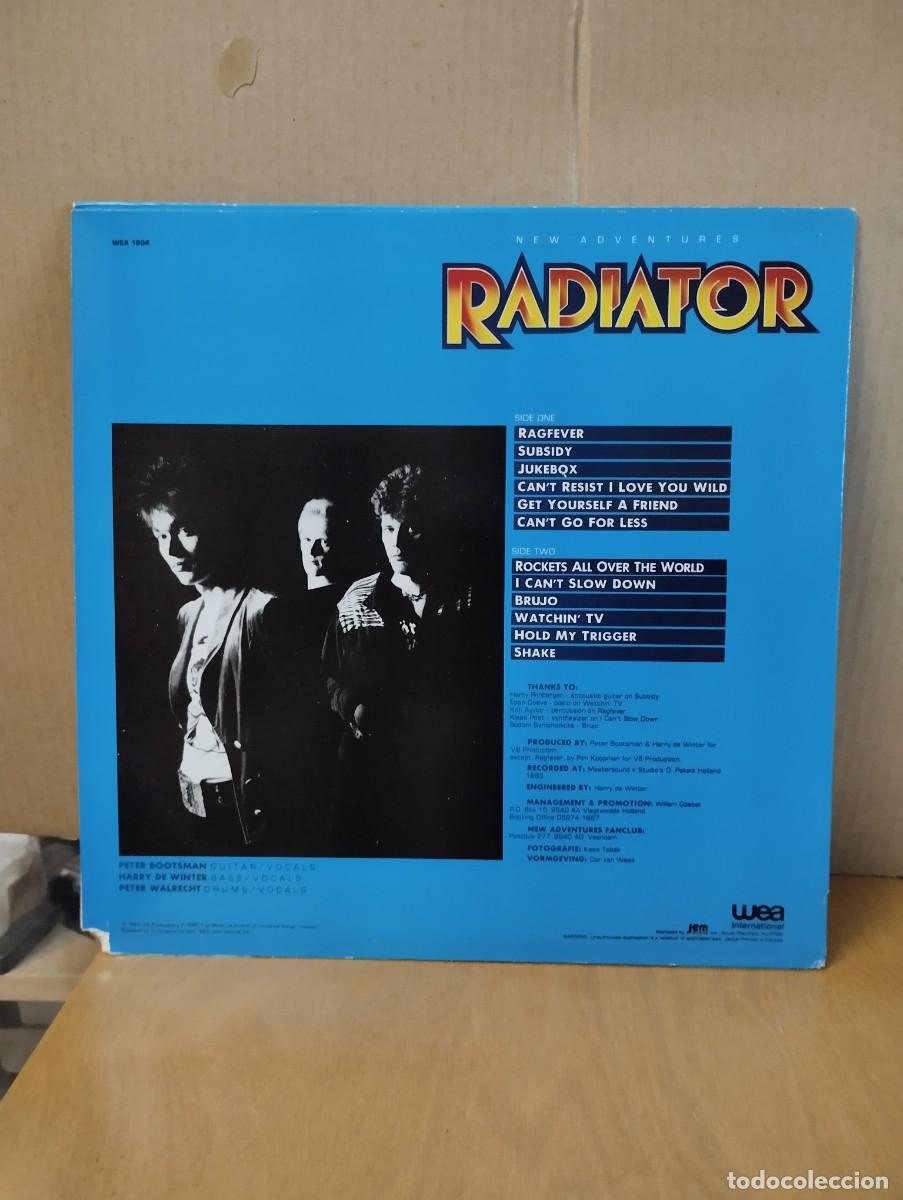 Discos de vinilo: NEW ADVENTURES ---- RADIATOR - Foto 2
