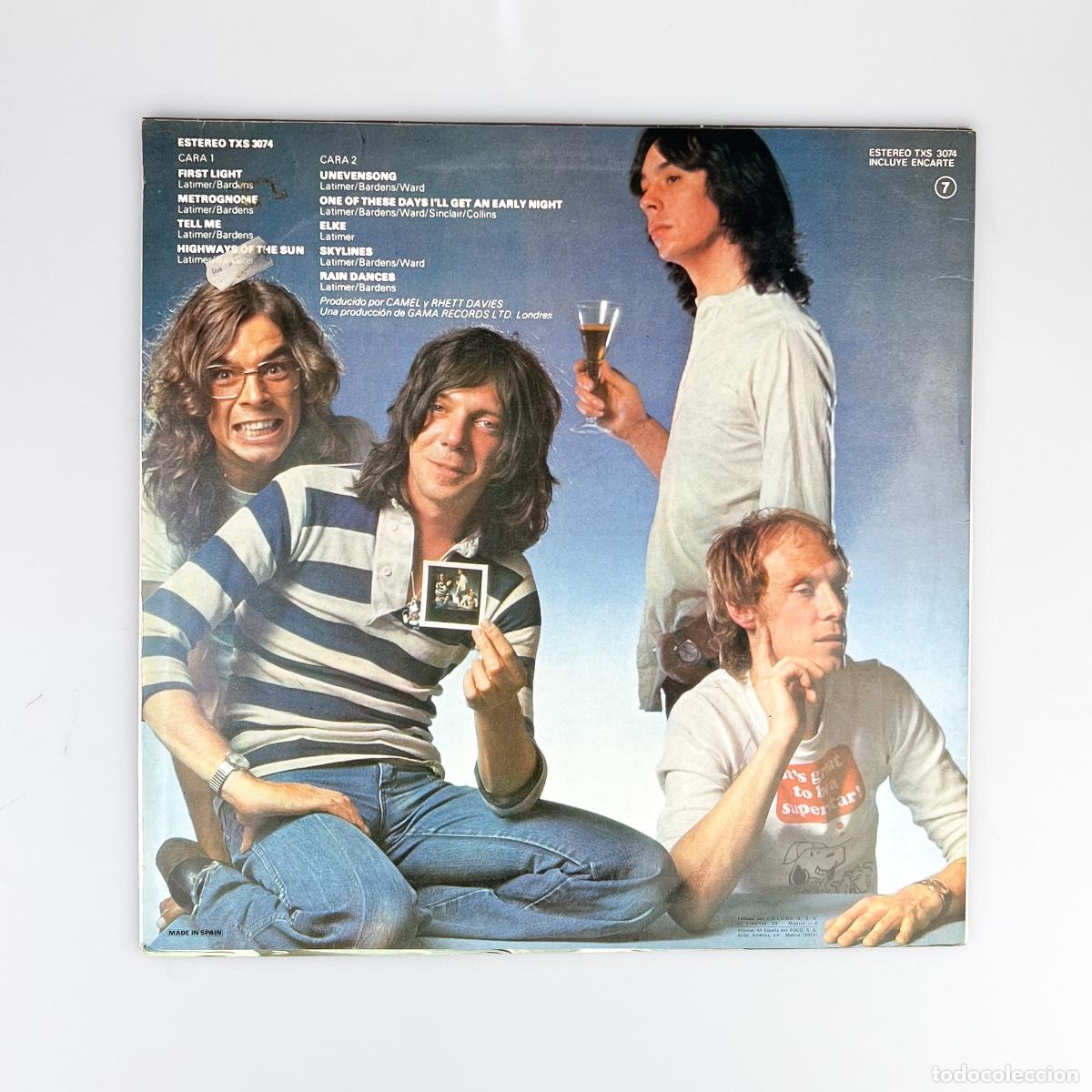 Discos de vinilo: LP. Camel. Rain Dances (VG/VG) - Foto 2