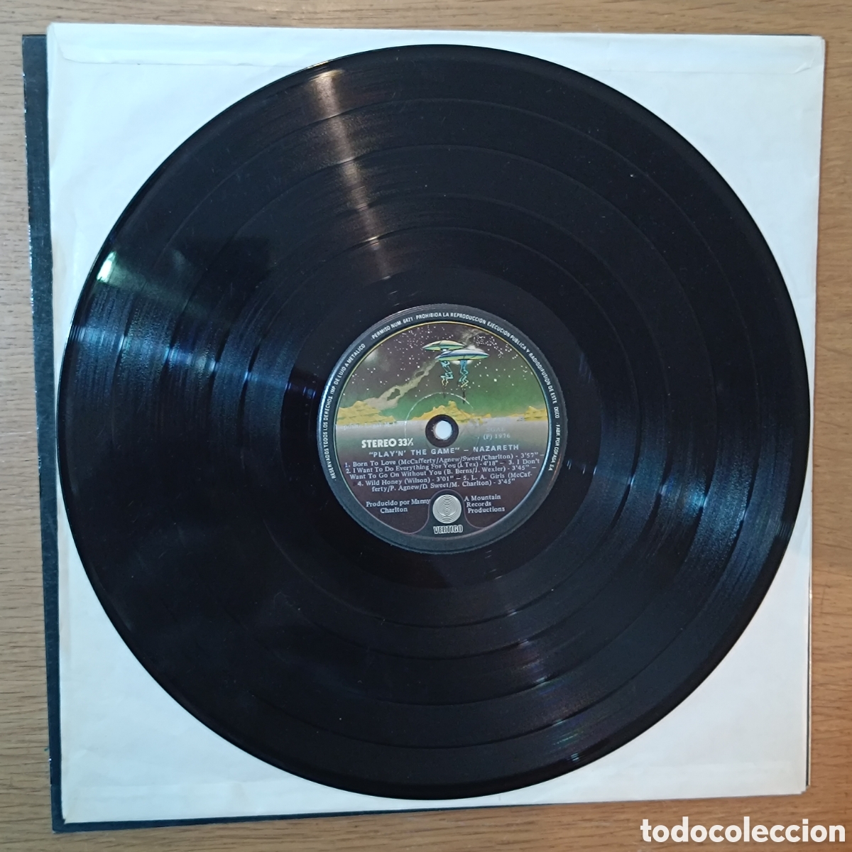 Discos de vinilo: Nazareth LP PlayNThe Game - Foto 5