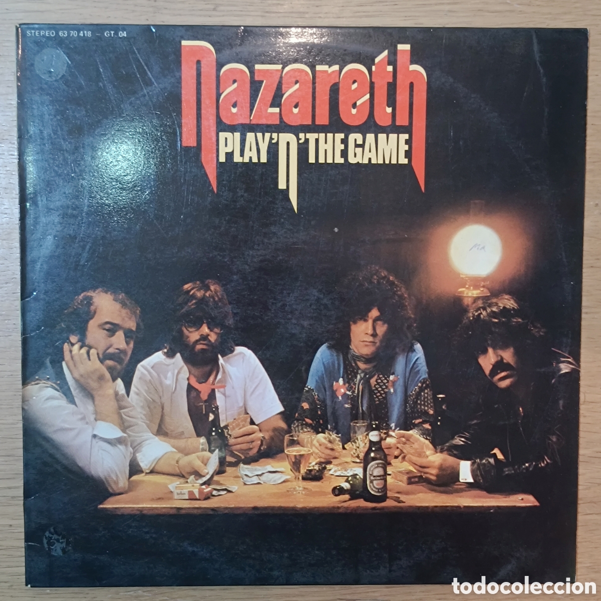 Discos de vinilo: Nazareth LP PlayNThe Game - Foto 1