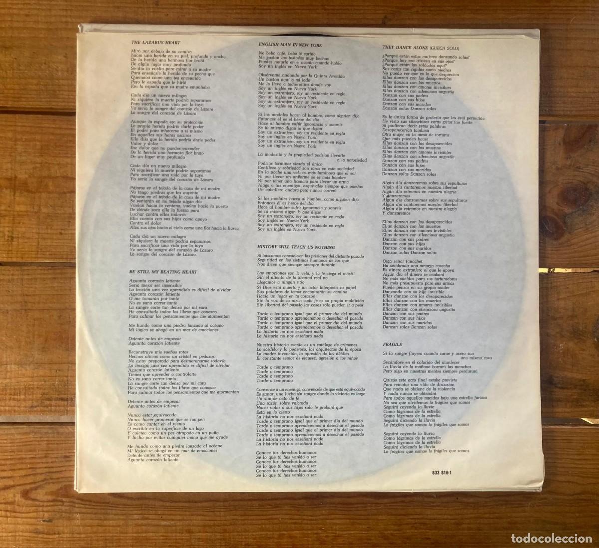 Discos de vinilo: STING - NOTHING LIKE THE SUN - Foto 7