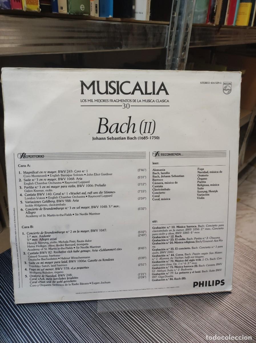 Discos de vinilo: Musicalia 30. J.S. Bach II - Foto 2