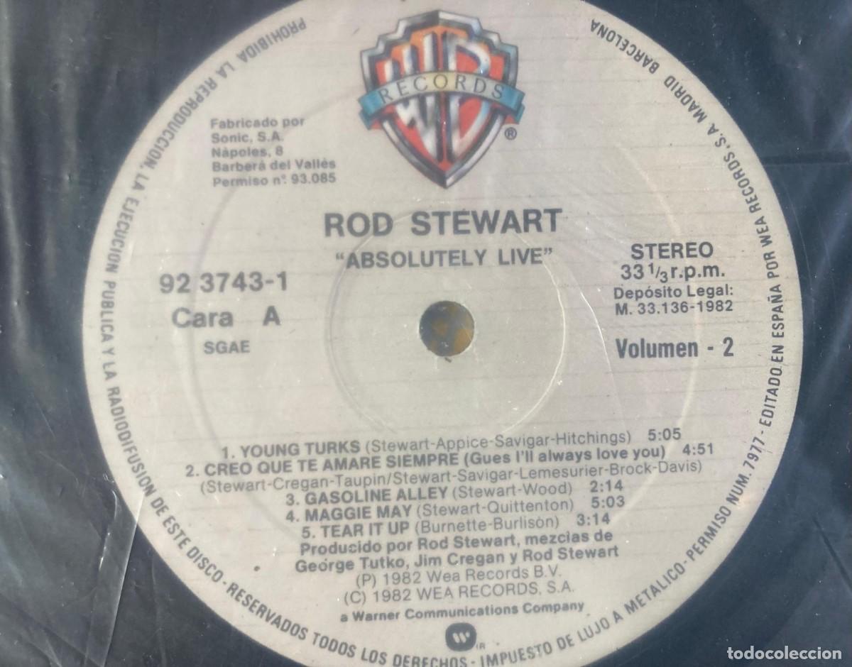 Discos de vinilo: ROD STEWART - ABSOLUTELY LIFE - Foto 6