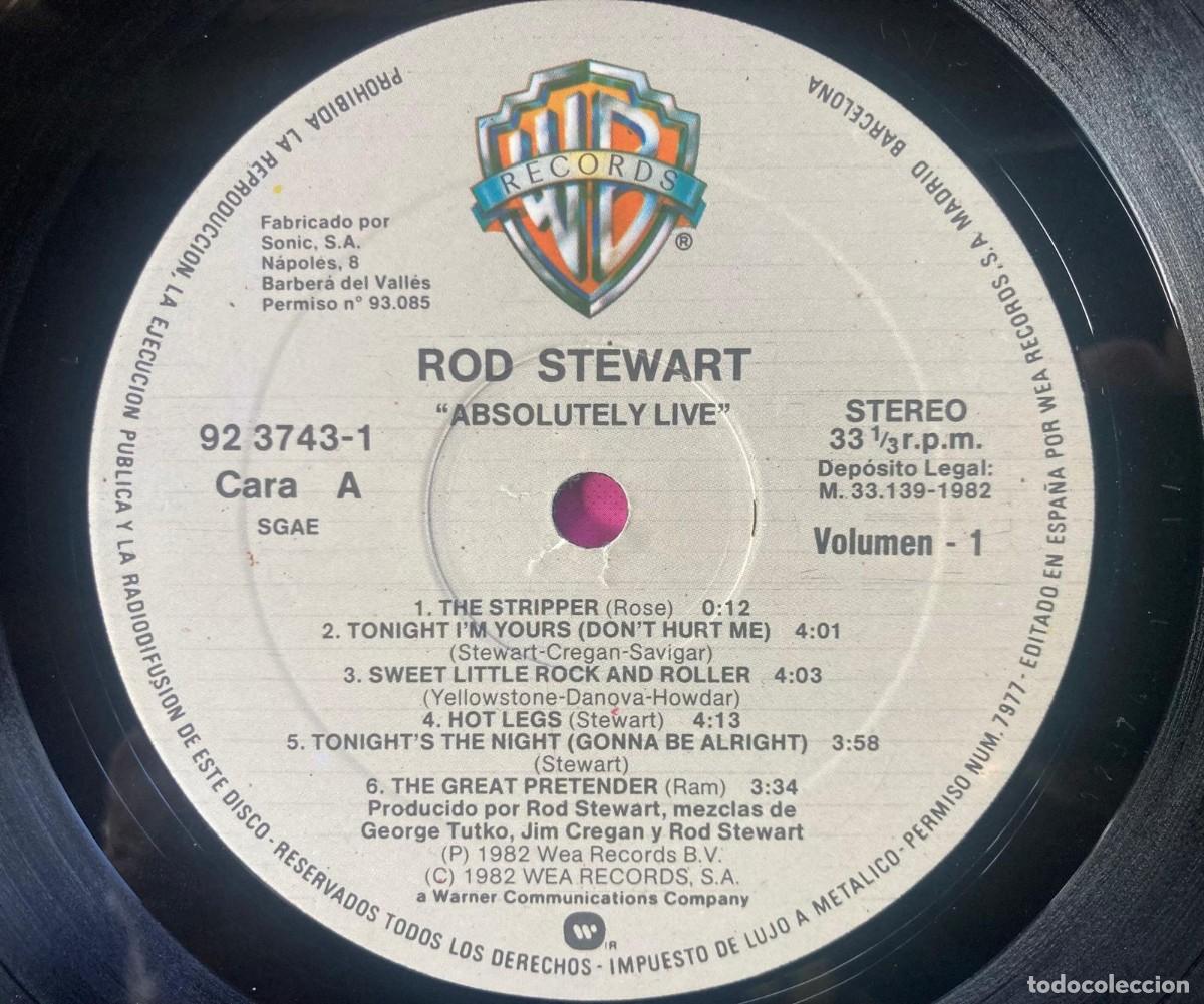 Discos de vinilo: ROD STEWART - ABSOLUTELY LIFE - Foto 8