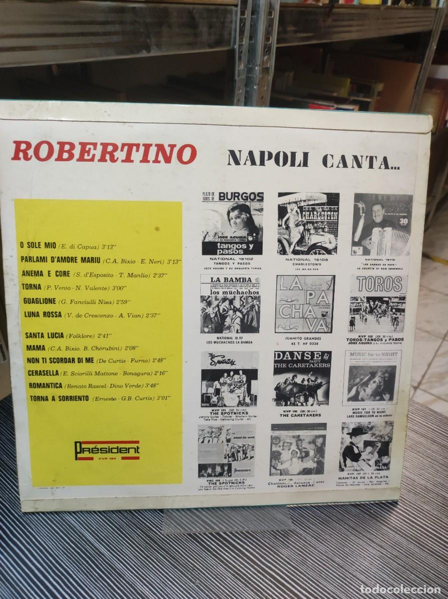 Discos de vinilo: Robertino &ndash; Napoli Canta... - Foto 2