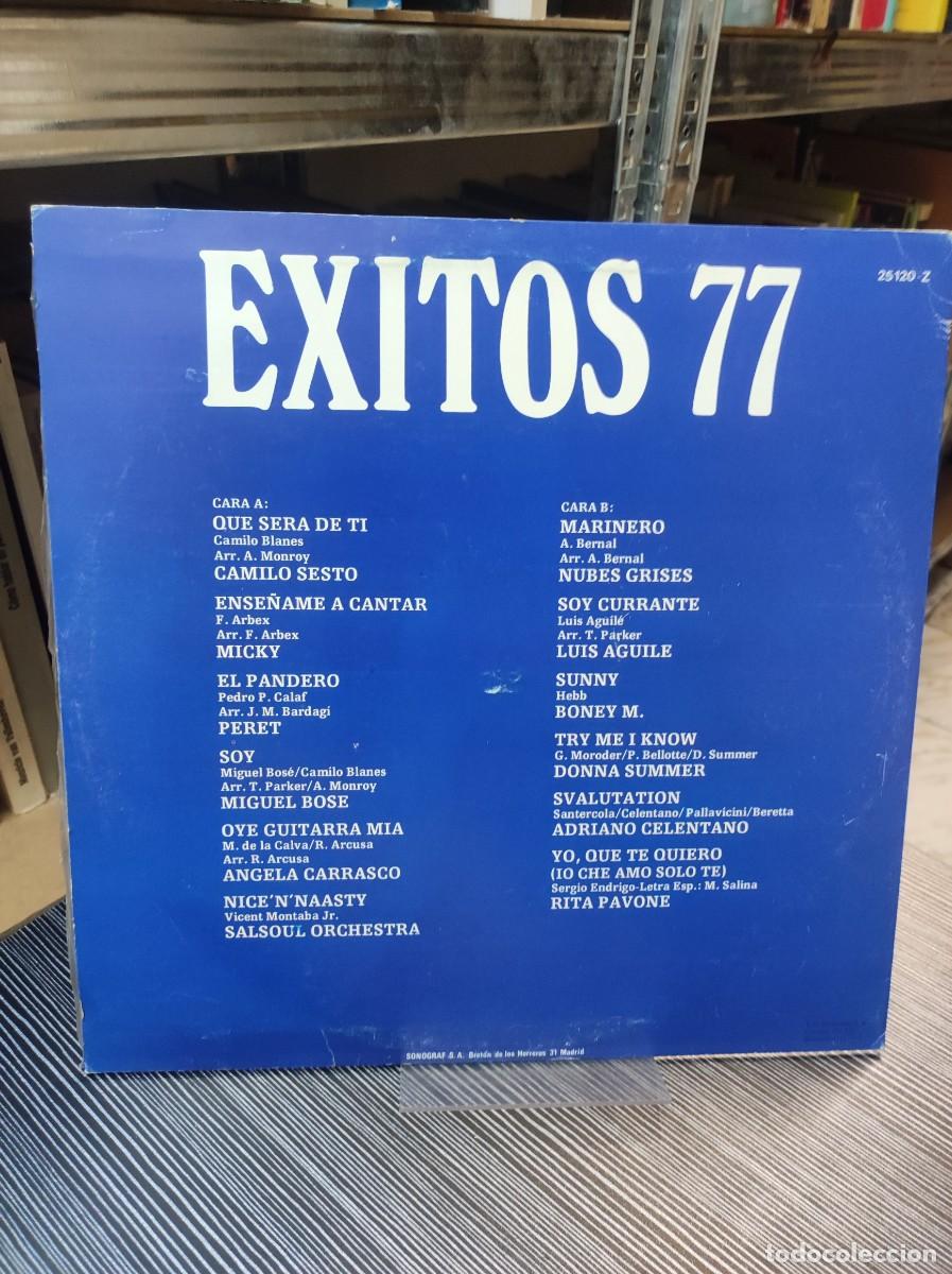 Discos de vinilo: Exitos 77 Latin, Pop - Foto 2