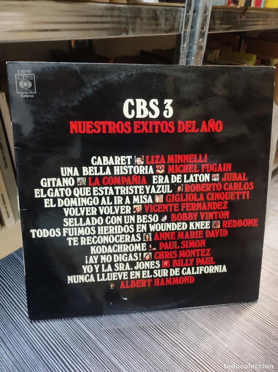 Discos de vinilo: CBS 3 - Nuestros Exitos Del A&ntilde;o - Foto 1