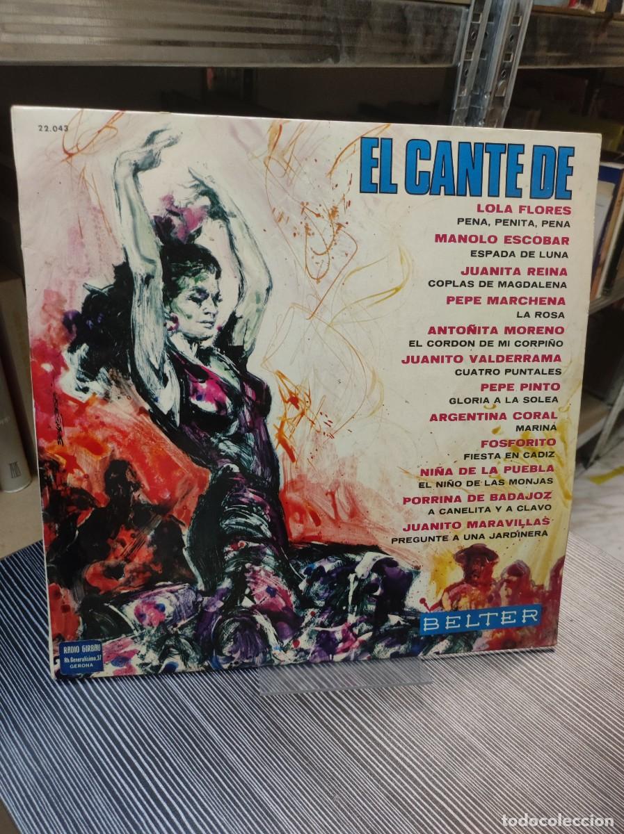 Discos de vinilo: El Cante De... FLAMENCO - Foto 1