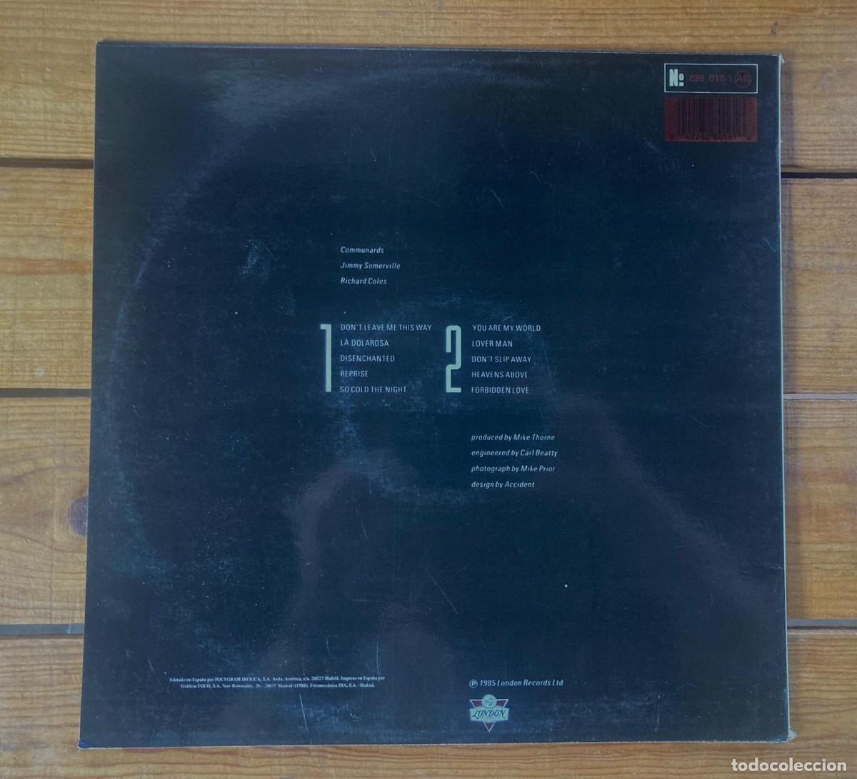 Discos de vinilo: COMMUNARDS - COMMUNARDS - Foto 2