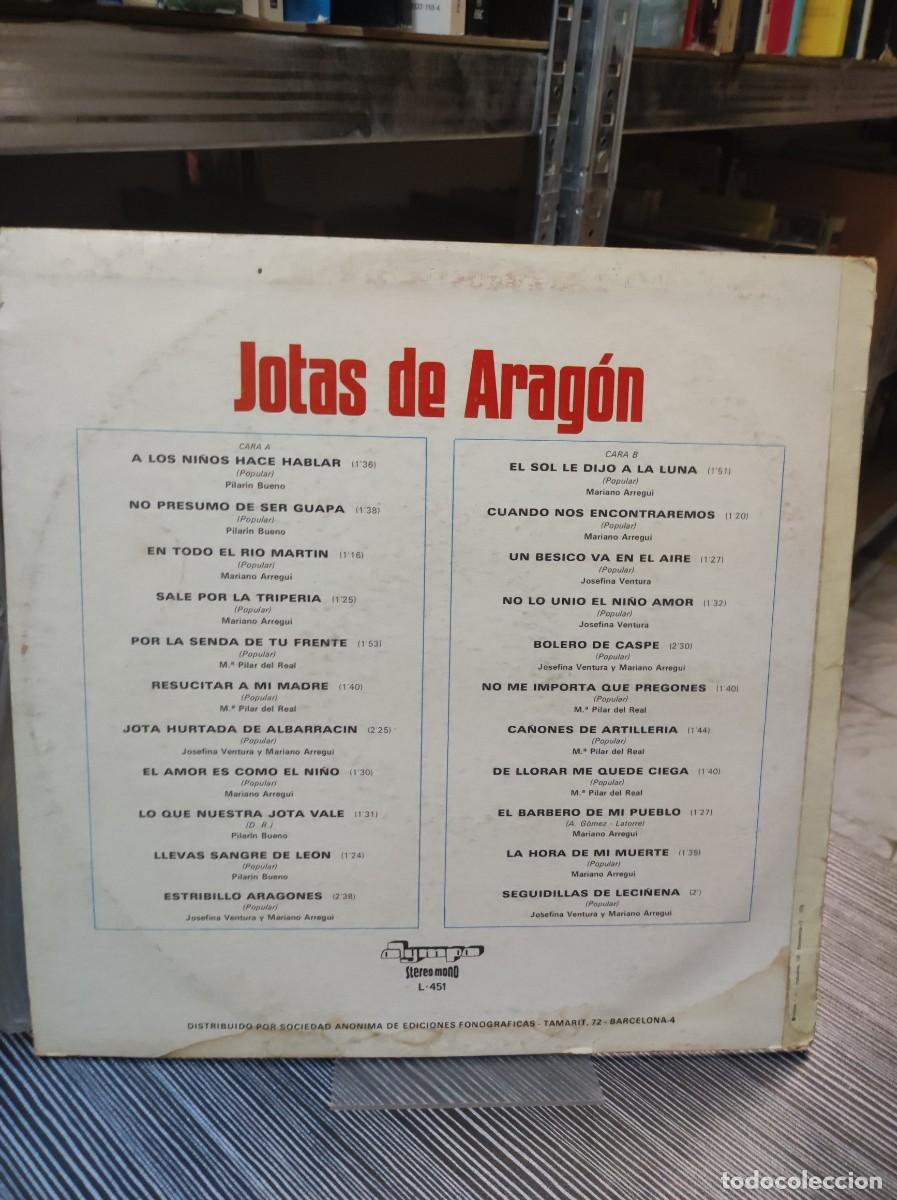 Discos de vinilo: Jotas de Arag&oacute;n Olympo - Foto 2