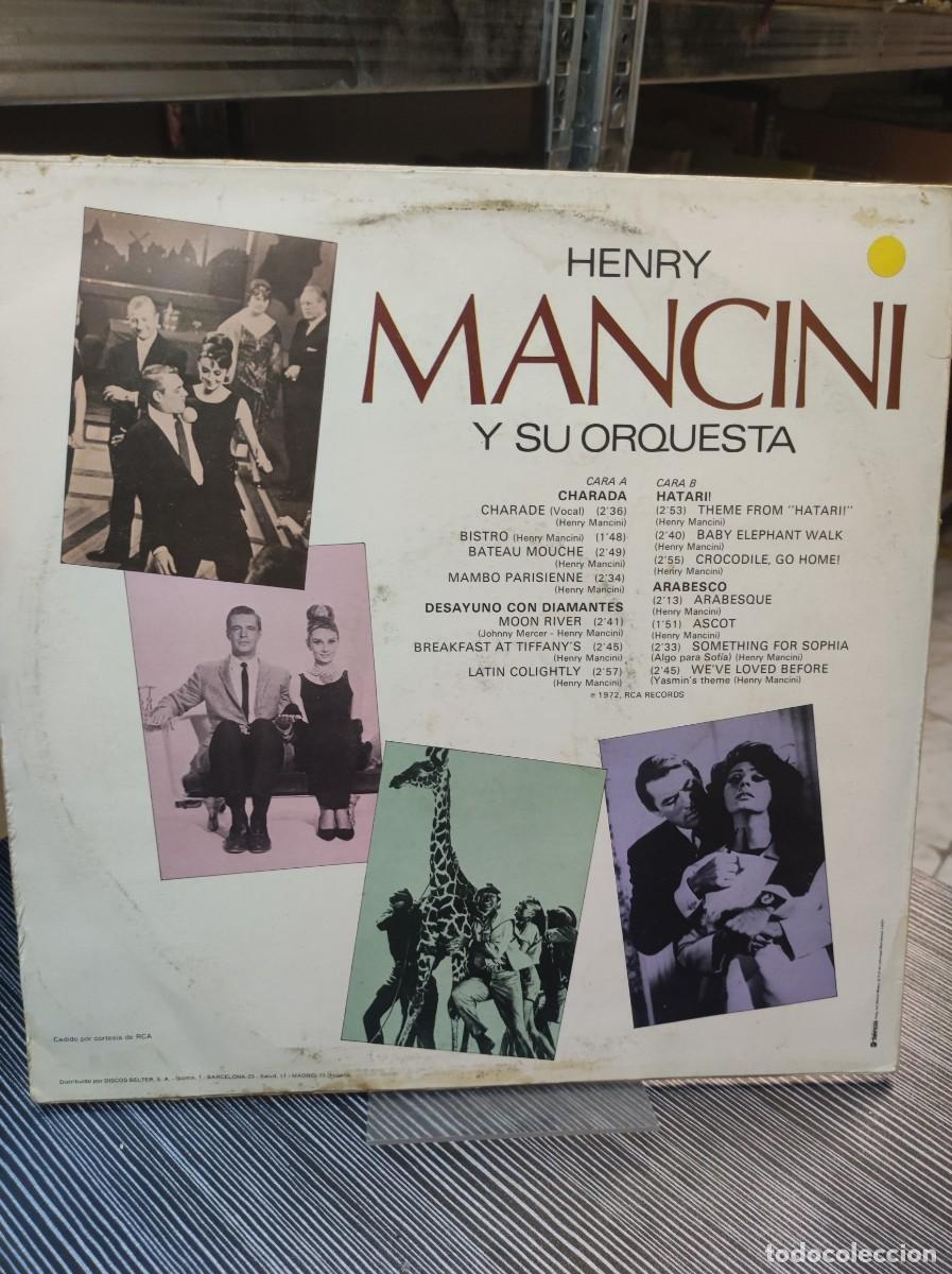 Discos de vinilo: MANCINI HISTORIA DE LA MUSICA EN EL CINE - Foto 2