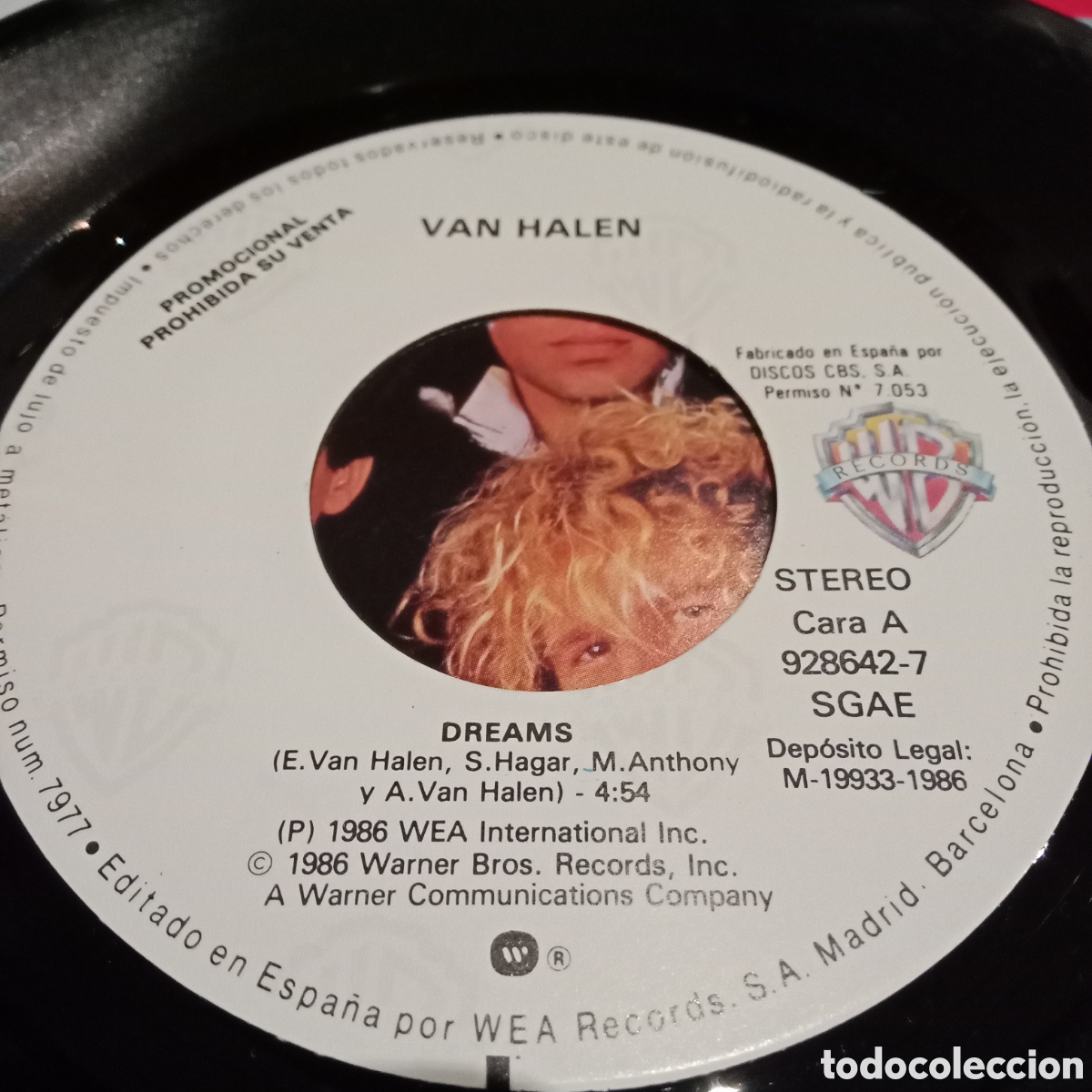 Discos de vinilo: LOTE VAN HALEN - 3 SINGLE 7&rdquo; - Foto 5