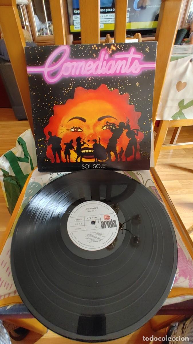 Discos de vinilo: COMEDIANTS-LP SOL SOLET-GATEFOLD-BUEN ESTADO - Foto 1