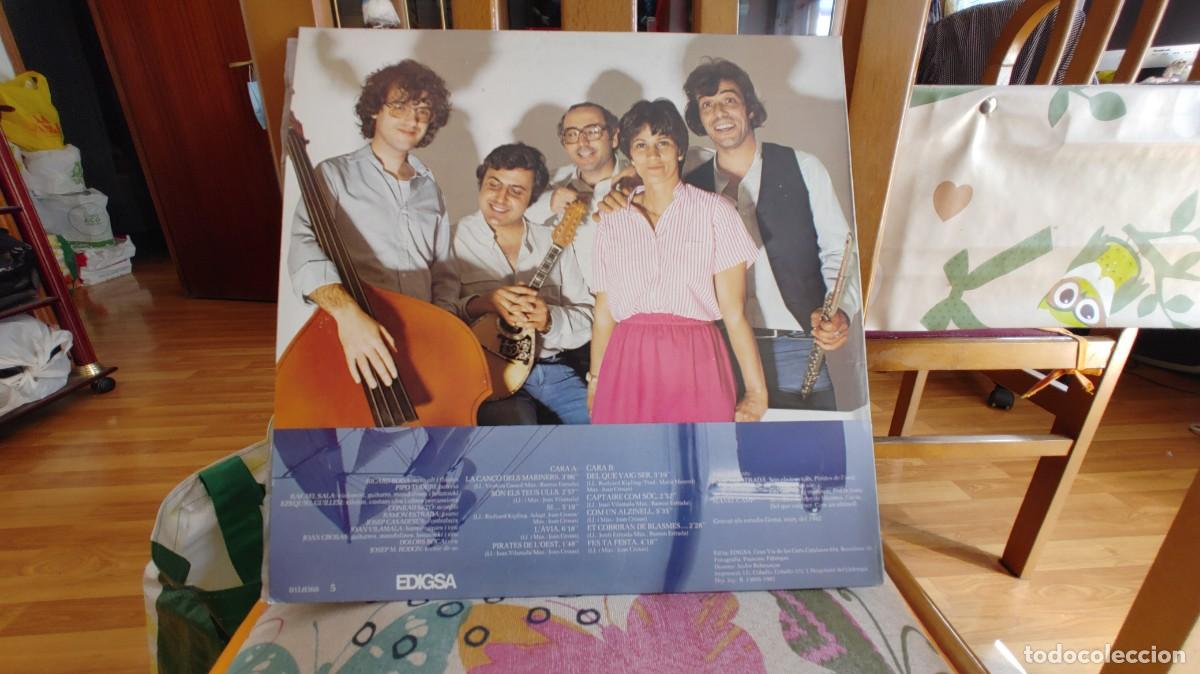Discos de vinilo: ESQUIROLS-LP COM UN ANHEL-LETRAS-NUEVO - Foto 2