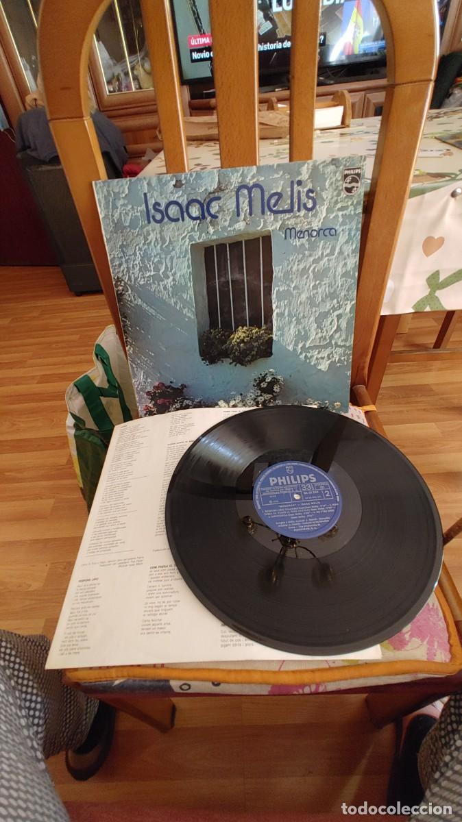 Discos de vinilo: ISAAC MELIS-LP MENORCA-LETRAS - Foto 1