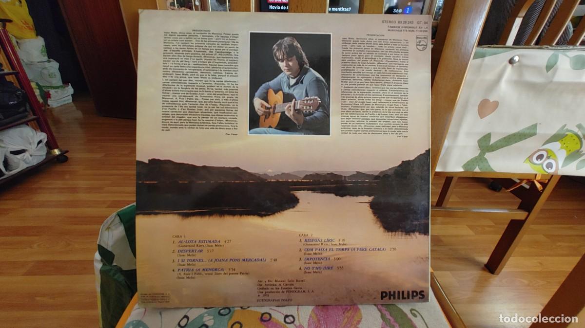Discos de vinilo: ISAAC MELIS-LP MENORCA-LETRAS - Foto 2