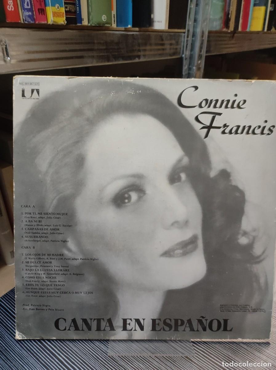 Discos de vinilo: Connie Francis &ndash; Canta En Espa&ntilde;ol - Foto 2