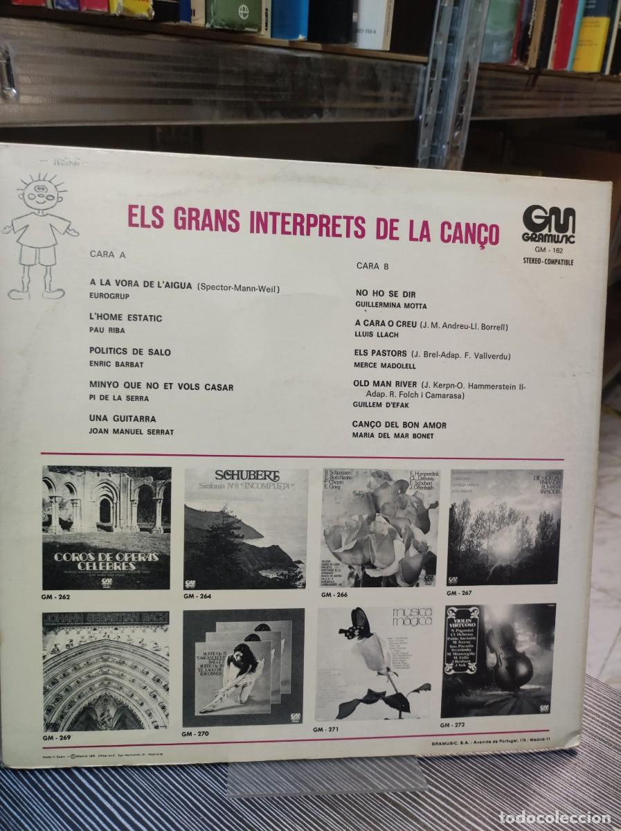Discos de vinilo: Els Grans Int&egrave;rprets De La Can&ccedil;o - Foto 2