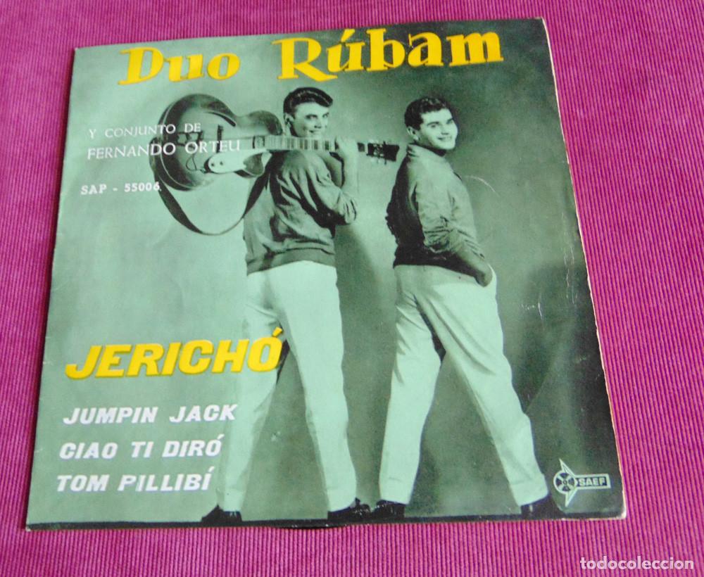 Discos de vinilo: DUO RUBAM - JERICHO + 3 - EP SAEF 1960 - Foto 2