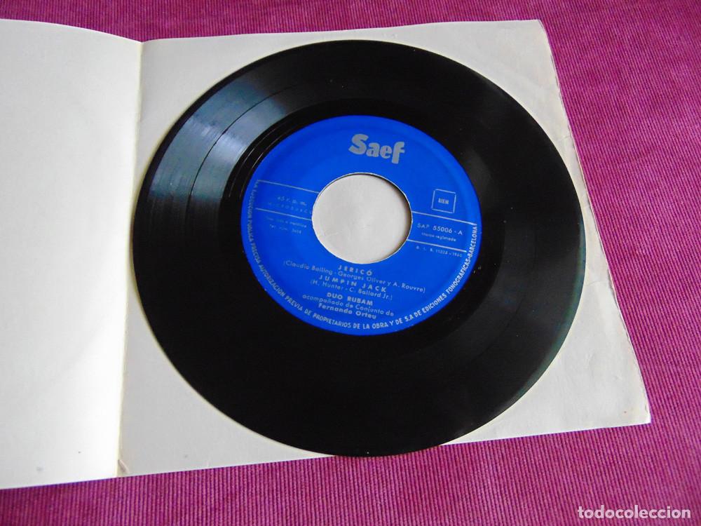 Discos de vinilo: DUO RUBAM - JERICHO + 3 - EP SAEF 1960 - Foto 4