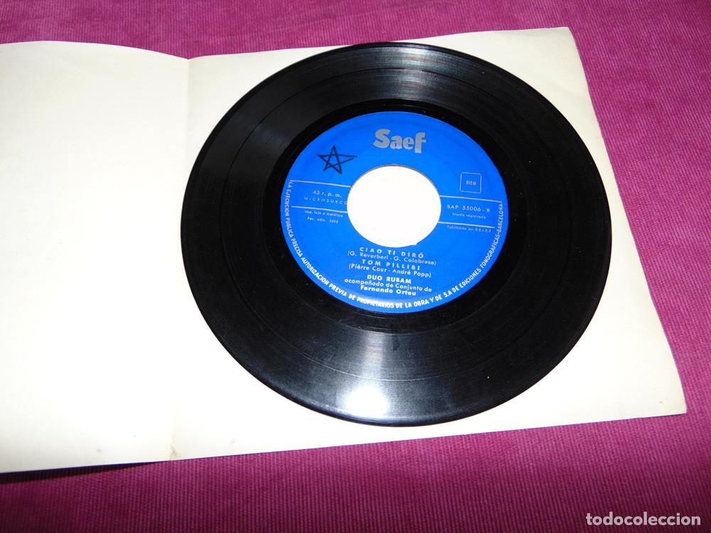 Discos de vinilo: DUO RUBAM - JERICHO + 3 - EP SAEF 1960 - Foto 5