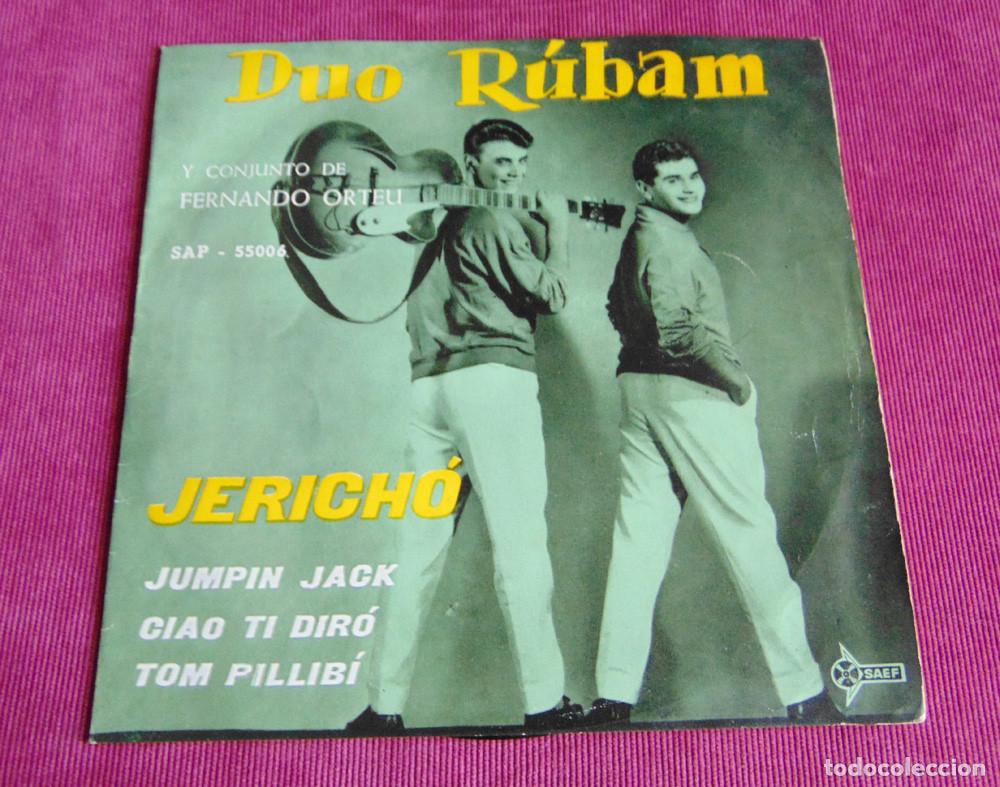 Discos de vinilo: DUO RUBAM - JERICHO + 3 - EP SAEF 1960 - Foto 1