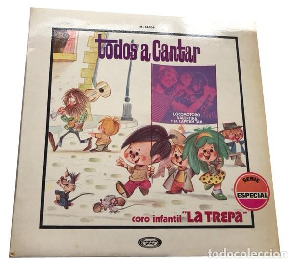 Discos de vinilo: LP Todos A Cantar, 1972 - Foto 1