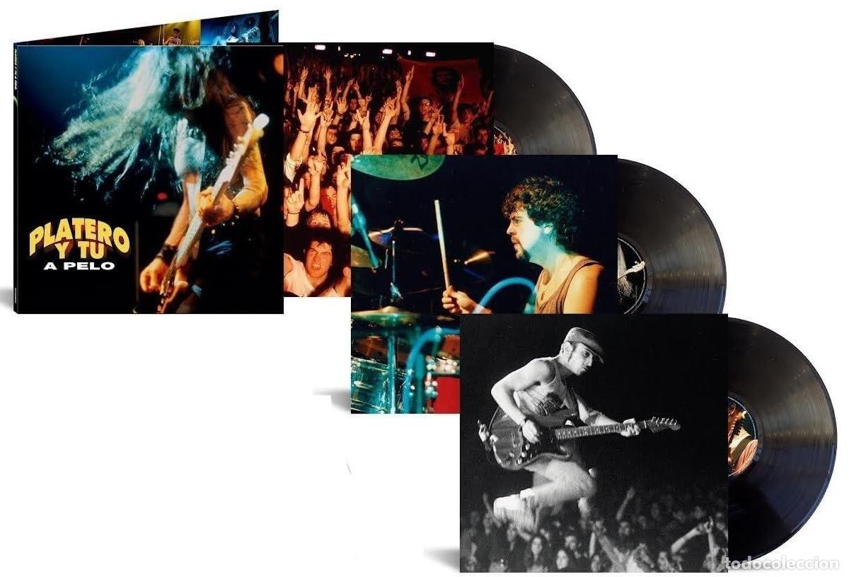 Discos de vinilo: Platero Y Tu &lrm;&ndash; A pelo - Triple vinilo a estrenar - Foto 1