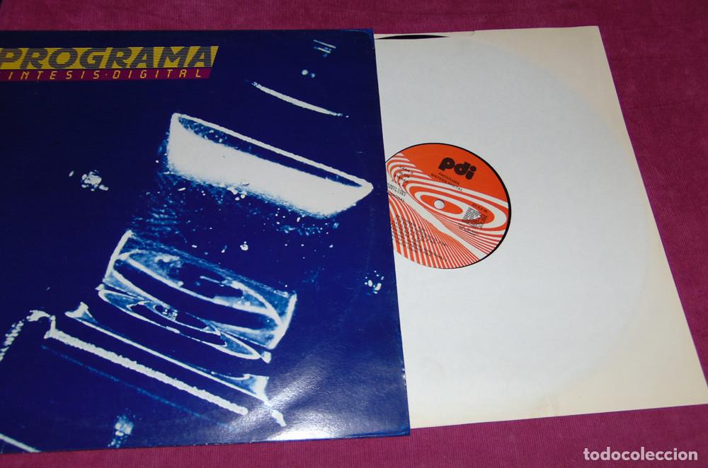 Discos de vinilo: Programa &lrm;&ndash; Sintesis Digital - LP ELECTRONICA SYNTH POP - 1983 - Foto 3