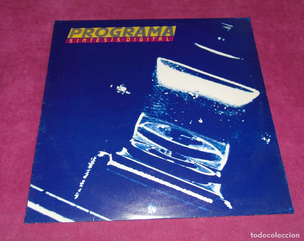 Discos de vinilo: Programa &lrm;&ndash; Sintesis Digital - LP ELECTRONICA SYNTH POP - 1983 - Foto 1