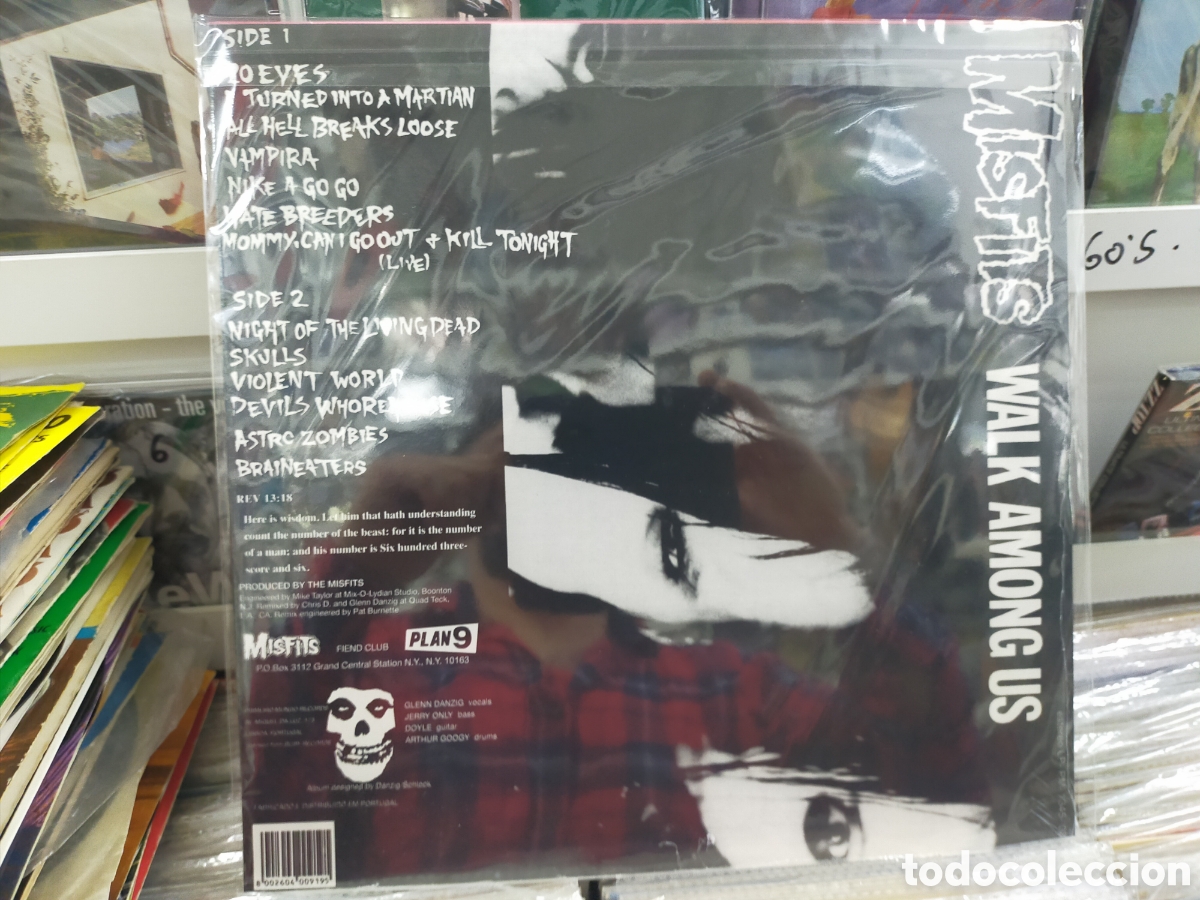 Discos de vinilo: Misfits lp walk among us precintado /2 - Foto 2