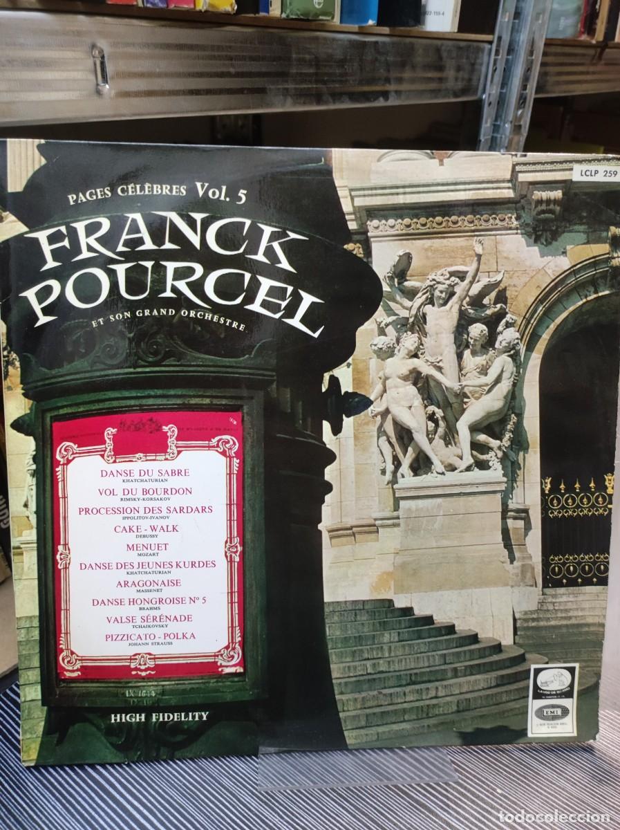 Discos de vinilo: FRANCK POURCEL PAGES CELEBRES VOL 5 - Foto 1