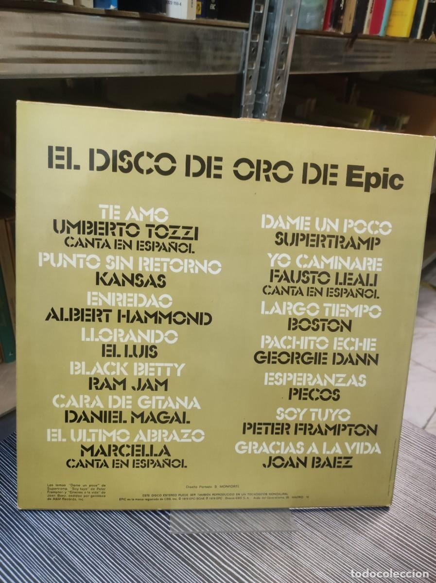 Discos de vinilo: El Disco De Oro De Epic Vol.1 - Foto 2